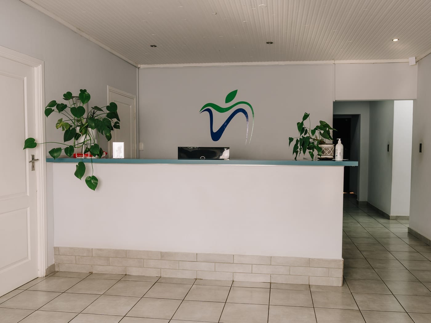 The reception and waiting area at Smile Connection Dental Studio in Newlands, Pretoria